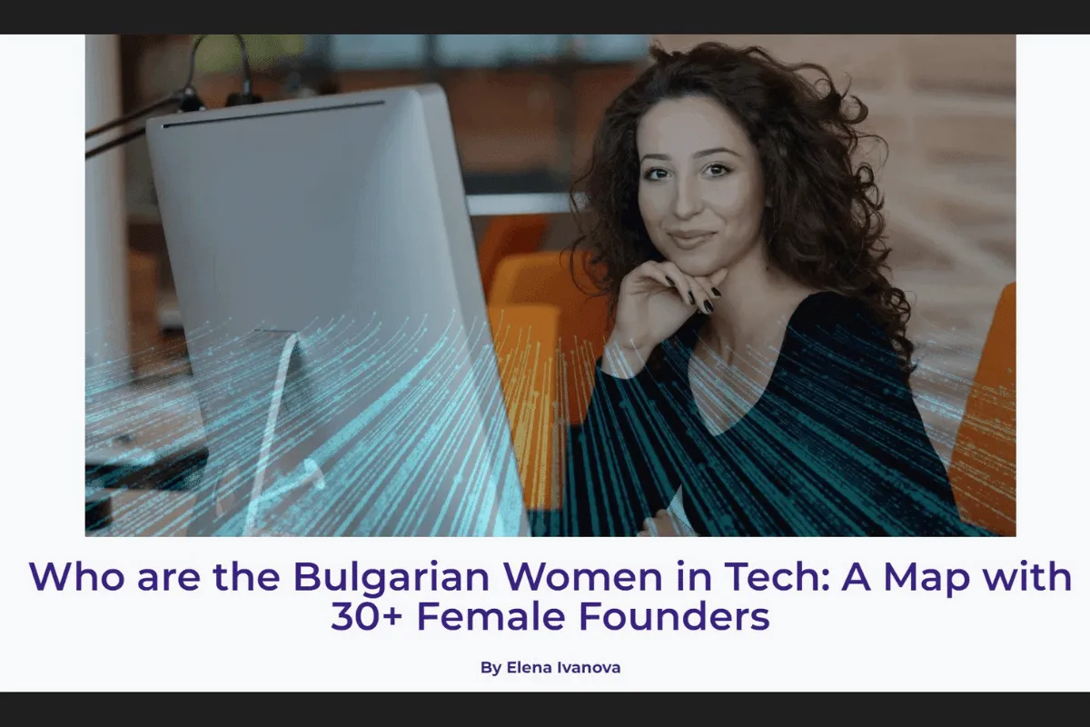 Who are the Bulgarian Women in Tech?
