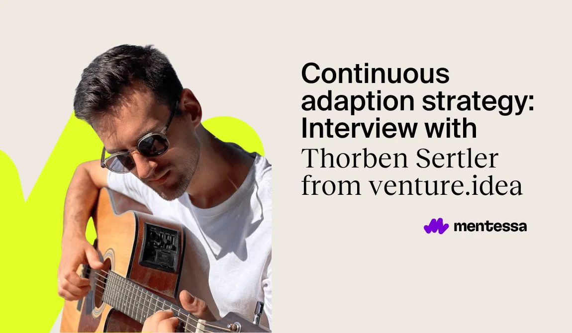 Continuous Adaption as a Strategy for the 21st Century – An interview with Thorben Sertler