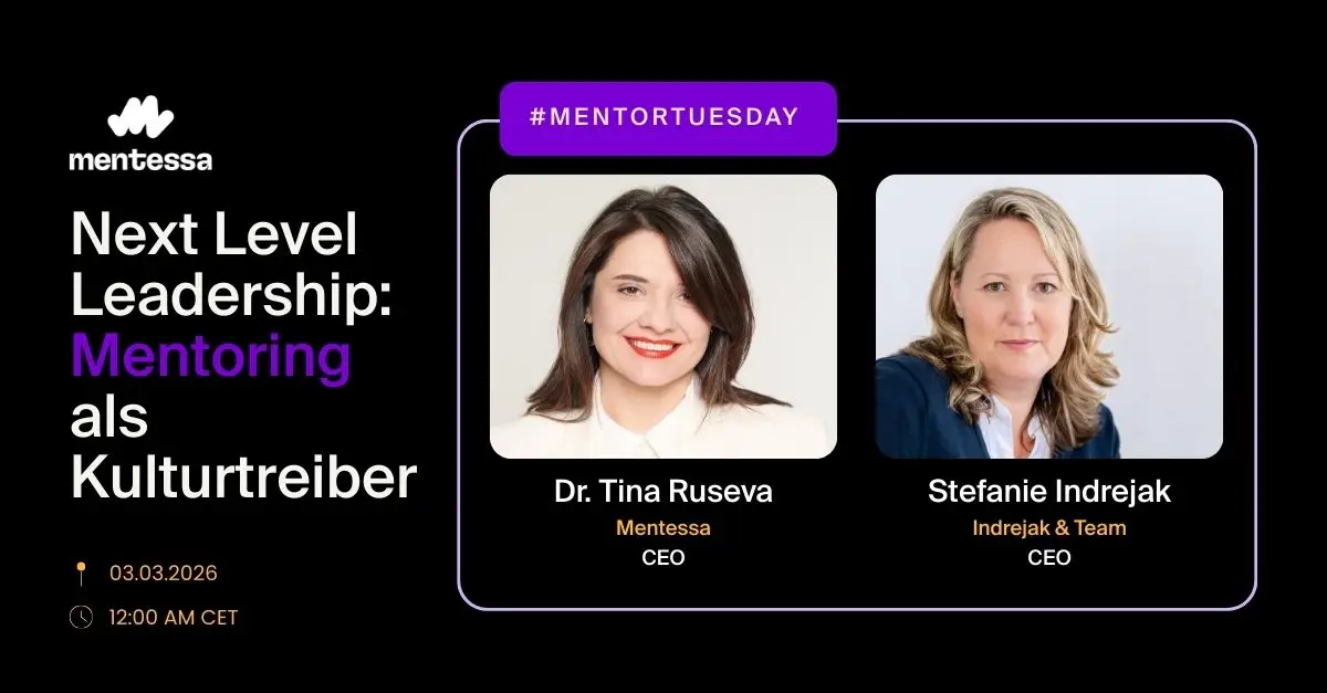 Mentor Tuesday | Next Level Leadership: Mentoring als Kulturtreiber