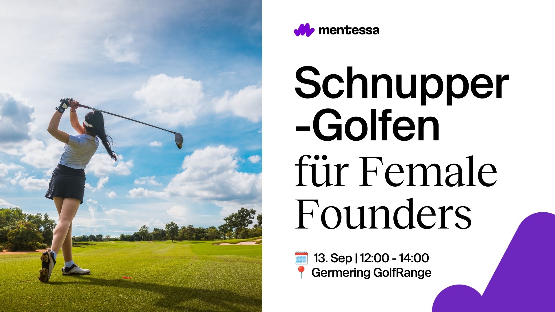 Golf Taster Session for Female Founders